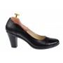 Pantofi dama eleganti din piele naturala cu varf lacuit,croco,toc 7cm - P13423LACN